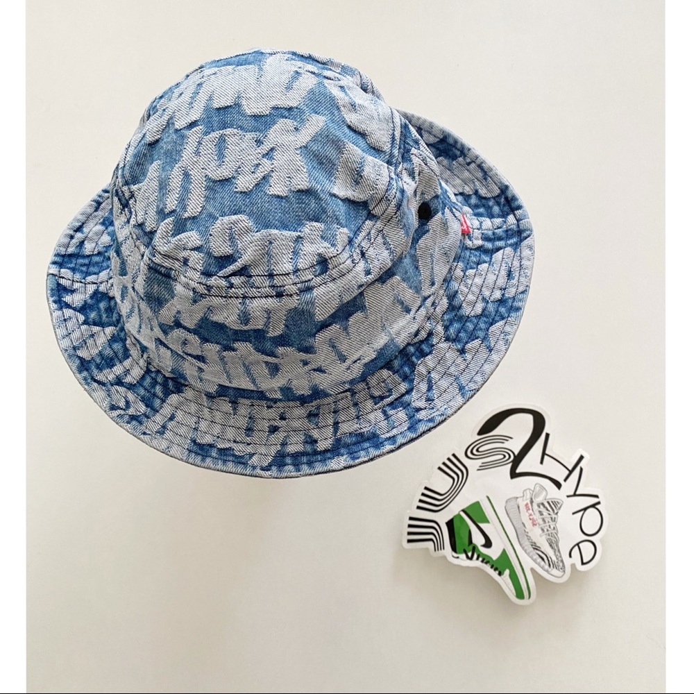 Supreme Fat Tip Jacquard Denim Crusher